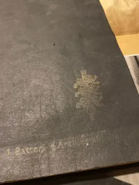 Originalt lot fra samme mand ved artilleri enhed ved Holbæk