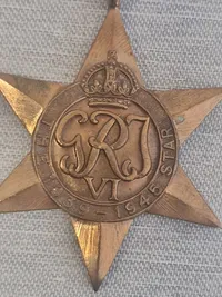 Originale engelske ww2 medaljer
