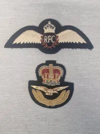 Lot Engelske vinger RFC mm.