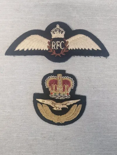 Lot Engelske vinger RFC mm.