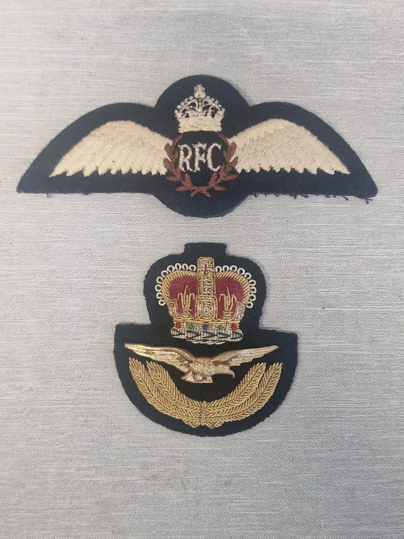 Lot Engelske vinger RFC mm.