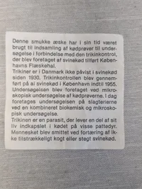 Original æske til indsamling af kødprøver