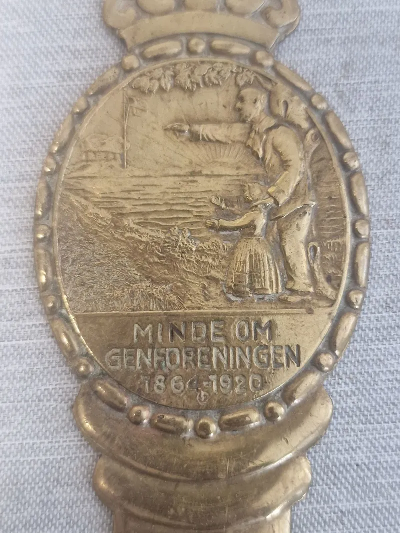 Brevåbner til minde om genforeningen