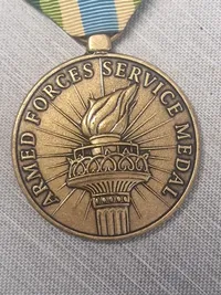 Samling originale amerikanske medaljer
