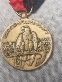 Samling originale amerikanske medaljer