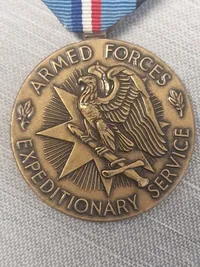Samling originale amerikanske medaljer