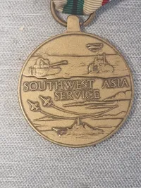 Samling originale amerikanske medaljer