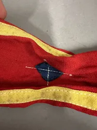 Originalt WW2 husvagts armbind