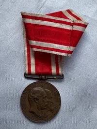 Sjælden original dobbeltmedalje for deltagelse i begge slesvigske krige