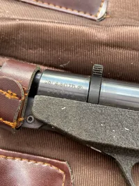 Gamo luftpistol kal 4,5 mm med taske, papirer og hagl