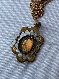Kæde med tand - 1920’erne (forgyldt)