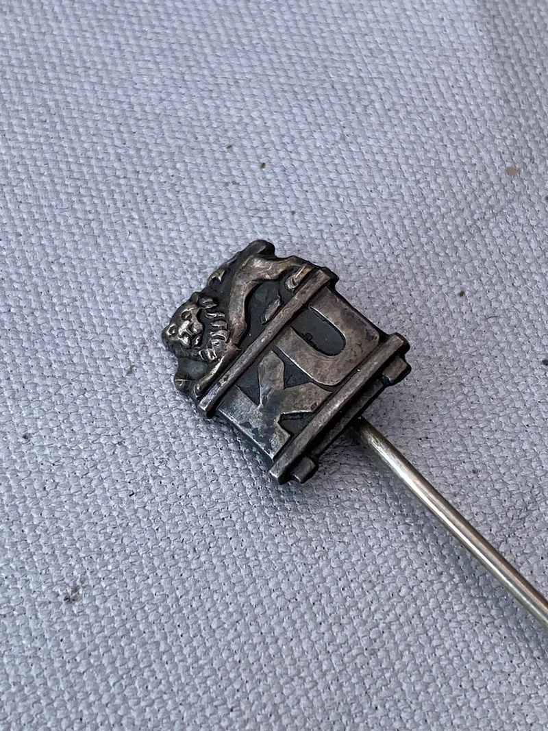 Original sølvnål fra 1930’erne -konservativ ungdom