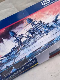 Modelskib - USS Arizona - ww2
