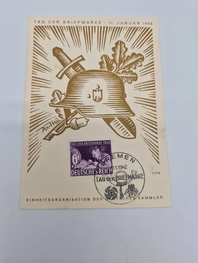 Originalt tysk postkort - ww2
