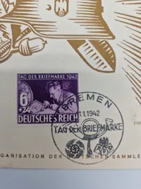 Originalt tysk postkort - ww2