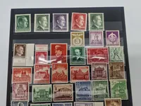 Samling originale tyske frimærker - ww2