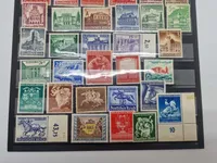 Samling originale tyske frimærker - ww2