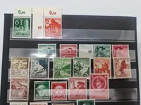 Samling originale tyske frimærker - ww2