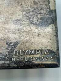 Original cigaræske fra den tyske olympiade i 1936
