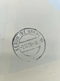 Originalt tysk brev - ww2