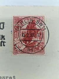 Originalt tysk brev - ww2