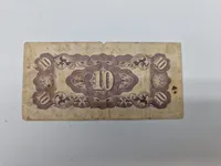 Original japansk besættelses seddel