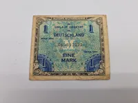 Original allieret seddel til brug i Tyskland
