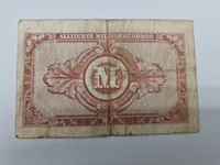 Original allieret seddel til brug i Tyskland