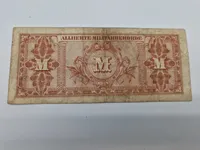 Original allieret seddel til brug i Tyskland