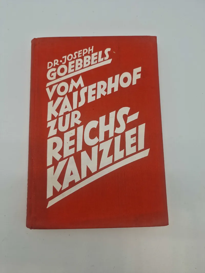 Original ww2 bog af Goebbels
