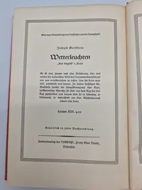 Original ww2 bog af Goebbels