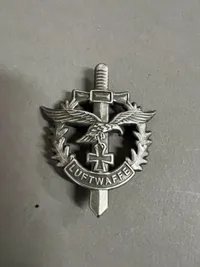 Original Tysk veteran pin