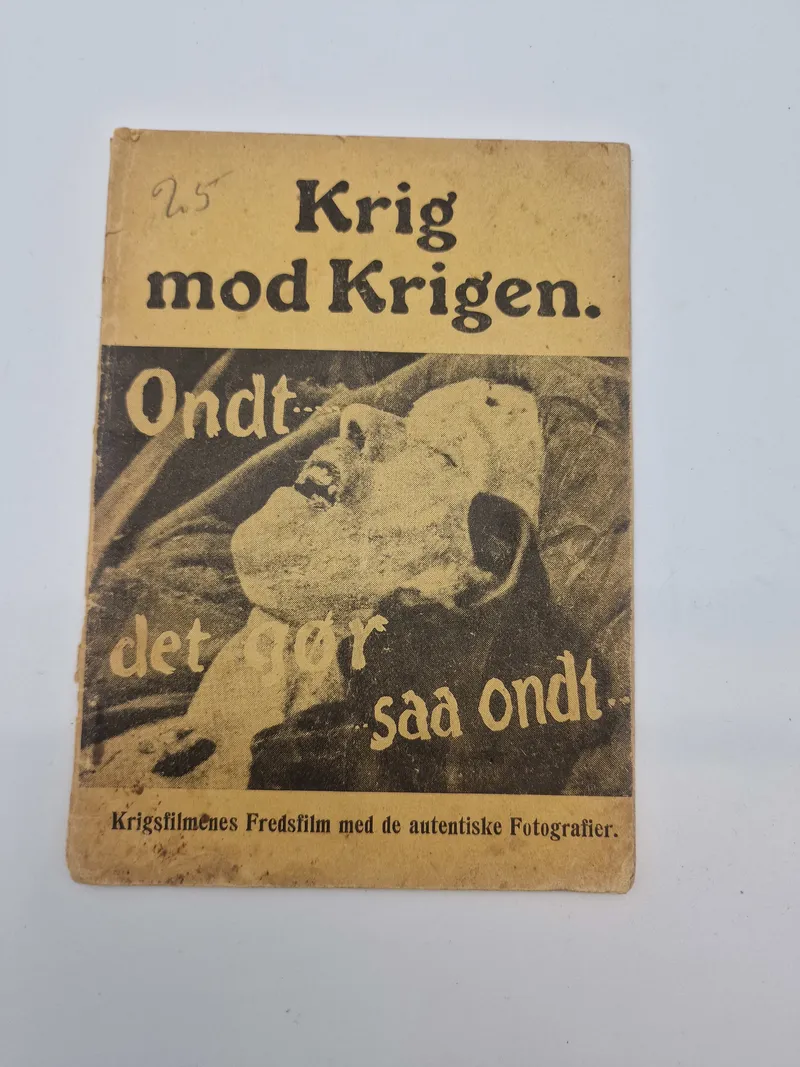 Krig mod krigen 1920 propaganda mod krig