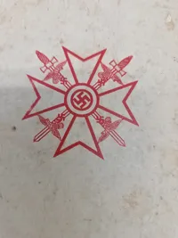 Sjælden original tysk bog om krigen i Spanien