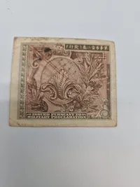 Original militær pengeseddel japan