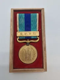 Original japansk 1904-1905 krigsmedalje (Russo-Japanese)