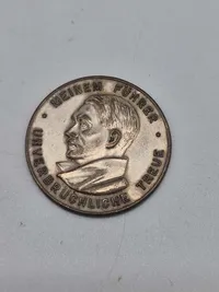 Tysk ww2 Adolf Hitler Medalje