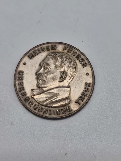Tysk ww2 Adolf Hitler Medalje