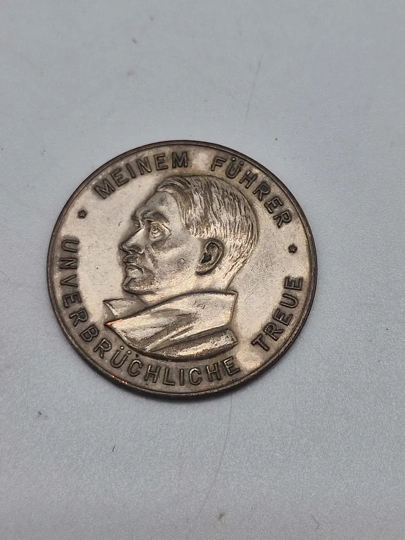 Tysk ww2 Adolf Hitler Medalje