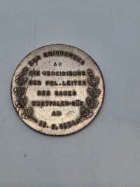 Tysk ww2 Adolf Hitler Medalje