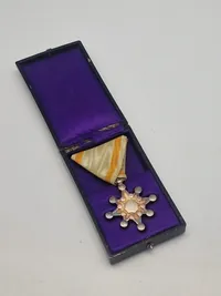 Original Cased 7th Class Order of the Sacred Treasure - Japan
