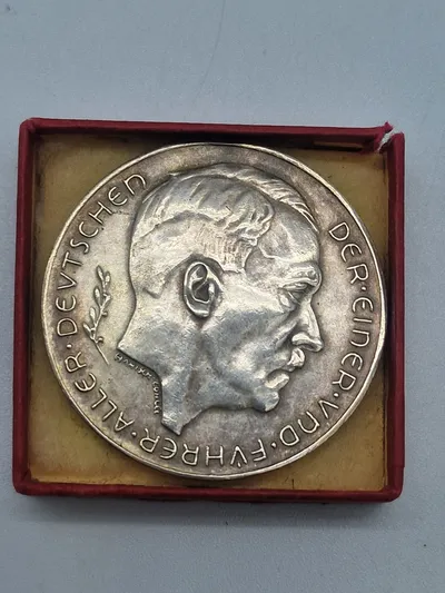 Original tysk diplomatisk mønt fra 1938