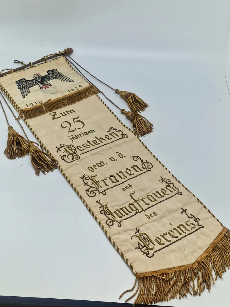 Originalt ww2 kvindebanner  banner
