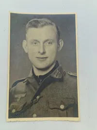 Samling originale tysk portrætfotos - ww2