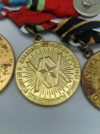 Original russisk medalje spange