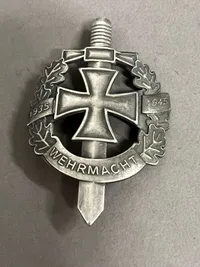 Originalt Tysk veteran mærke