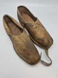 Originale ww2 kz-lejr sko
