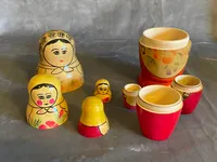 Original russisk Babuska dukke - made in USSR