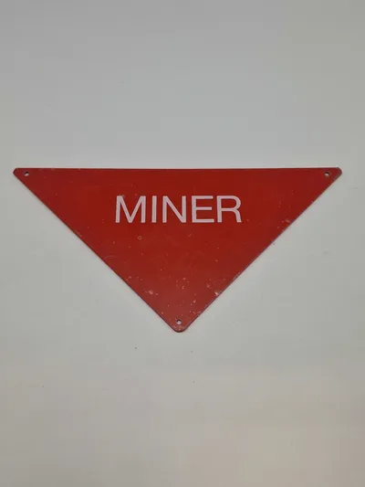 Dansk mine skilt
