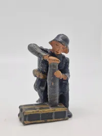 Original tysk linoliumsfigur